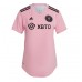Camiseta Inter Miami Jordi Alba #18 Primera Equipación Replica 2023-24 para mujer mangas cortas